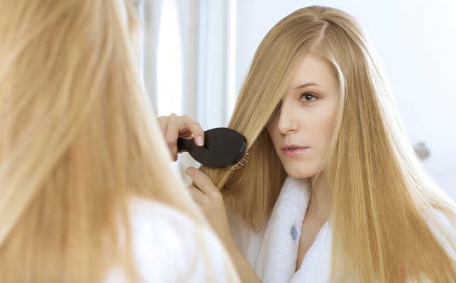 как восстановить осветленные волосы