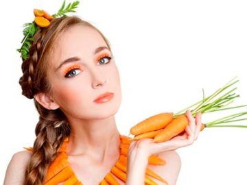 морковь для волос